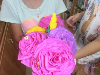 Wakacje w bibliotece w pawonkowie