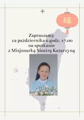 Spotkanie z Siostrą Misjonarką