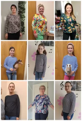 Kolaż zdjęć z warsztatów.