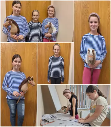 Kolaż zdjęć z warsztatów.