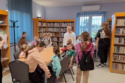Noc Bibliotek w Lisowicach pełna zagadek i zabawy