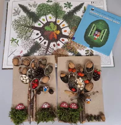 Prace plastyczne dzieci.