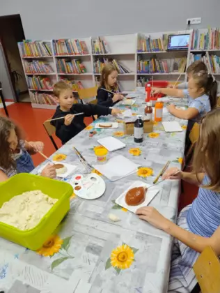 Dzień Jabłka - zajęcia w Łagiewnikach Małych