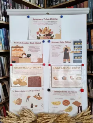 Gazetka biblioteczna.