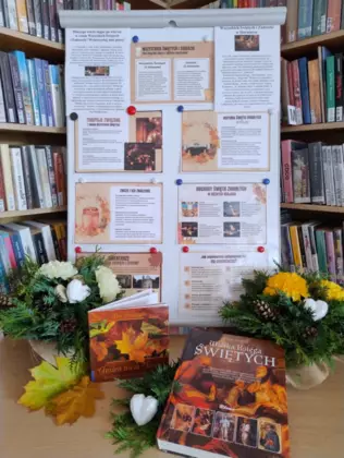 Gazetka biblioteczna.