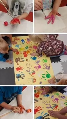 Jesień w poezji i głośne czytanie w bibliotece w Łagiewnikach Małych