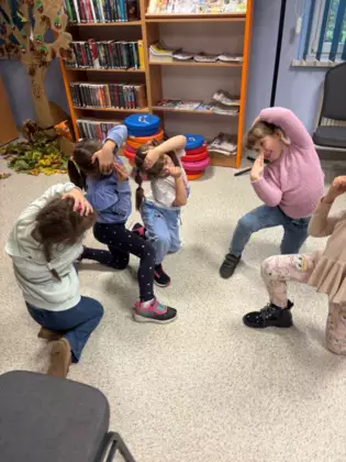 Warsztaty teatralno-muzyczne dla dzieci w Lisowicach