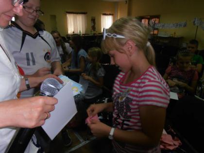 Rozdanie dyplomów i losowanie nagród