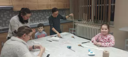 Warsztaty rękodzielnicze w Pawonkowie