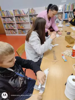 Warsztaty makramowe w Łagiewnikach Małych