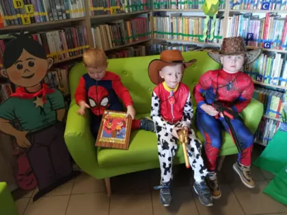 Międzynarodowy dzień postaci z bajek w Filii w Kośmidrach