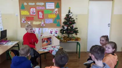 Przedświąteczne zajęcia w Gwoździanach