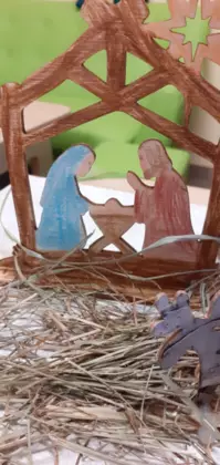 Szopka bożonarodzeniowa.