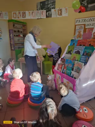 Zajęcia biblioteczne.