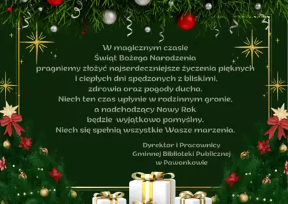 Życzenia świąteczne