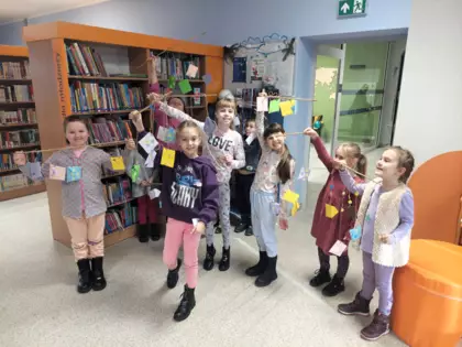 Zajęcia literacko - plastyczne w Lisowicach